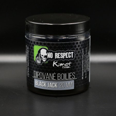 Dipované boilies Black Jack | 150 g