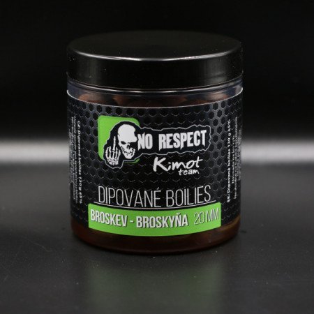 Dipované boilies Broskev | 150 g