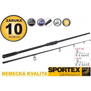 Kaprový prút SPORTEX COMPETITION Carp 365cm - 3lb - dvojdielny